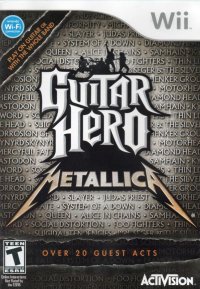 Guitar Hero: Metallica Wii US box art